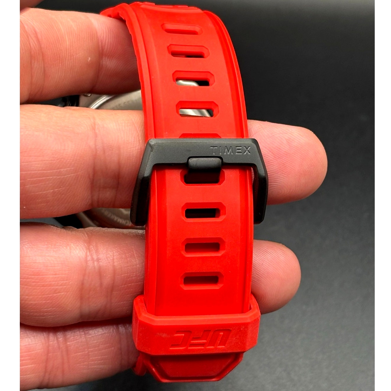 Timex UFC Knockout TW2V88200JR Red Digital 48mm Watch NIB