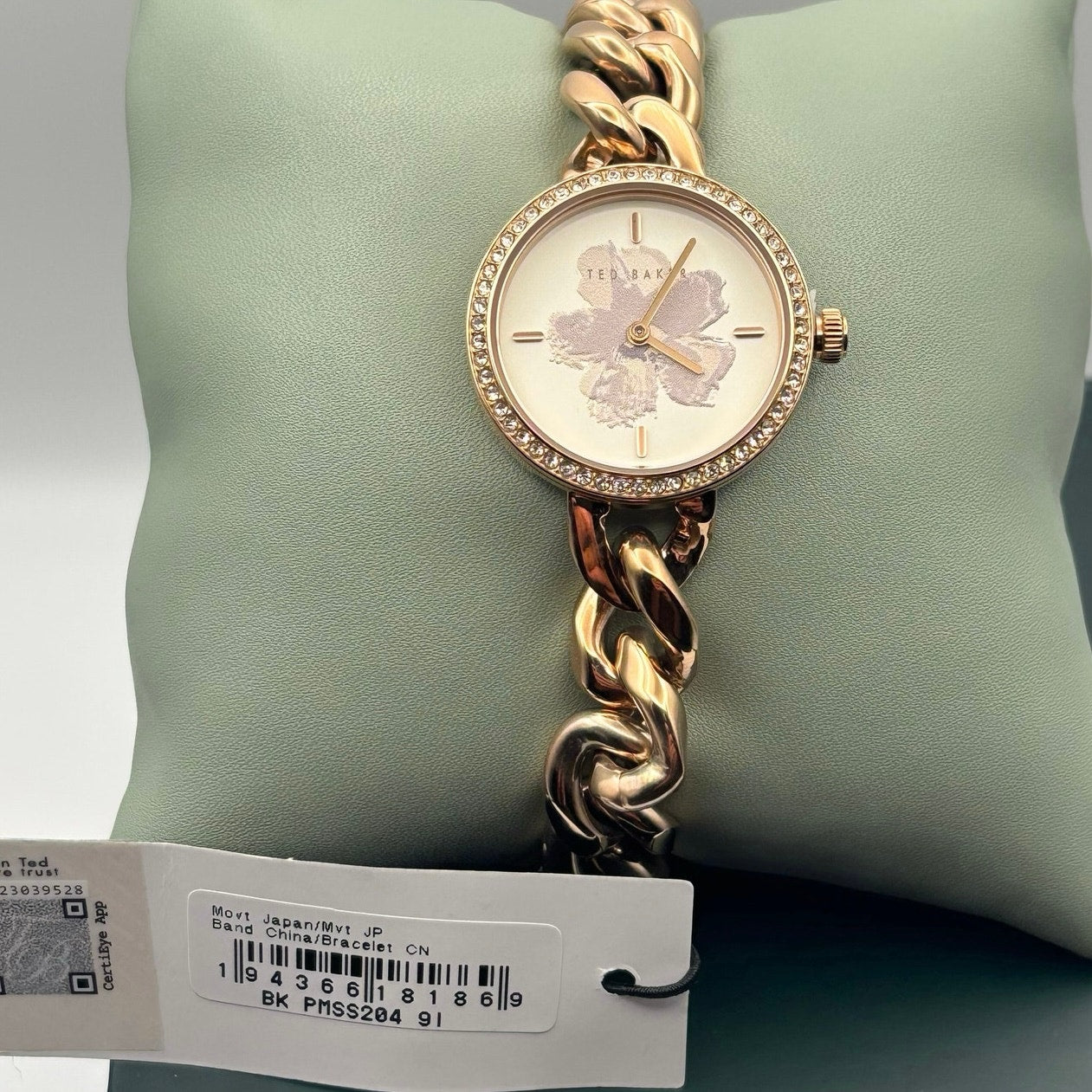 Ted Baker Maiisie BKPMSS2049I Womens 28mm Rose Gold Stainless Quartz NIBWT