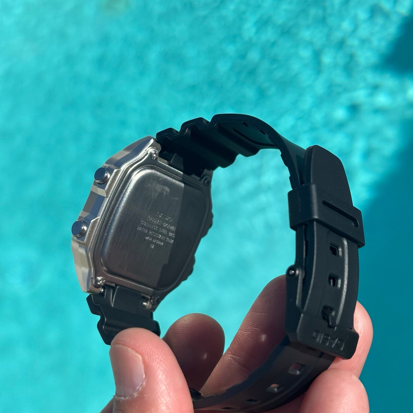 Customed Casio AE1200WH-1CV Watch Into the Sunset Gel Filter