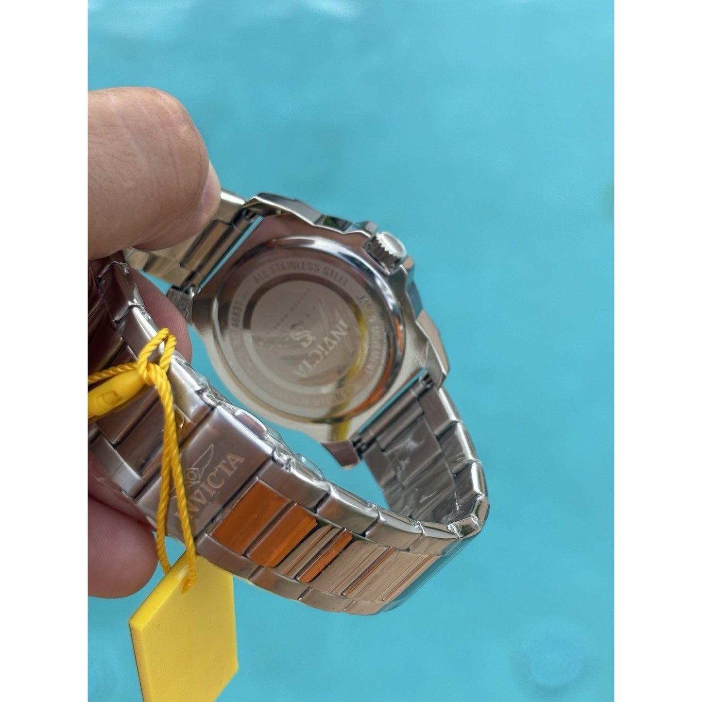 Invicta Speedway 46831 42mm Steel Black Dial Quartz New In Original Box and Tag