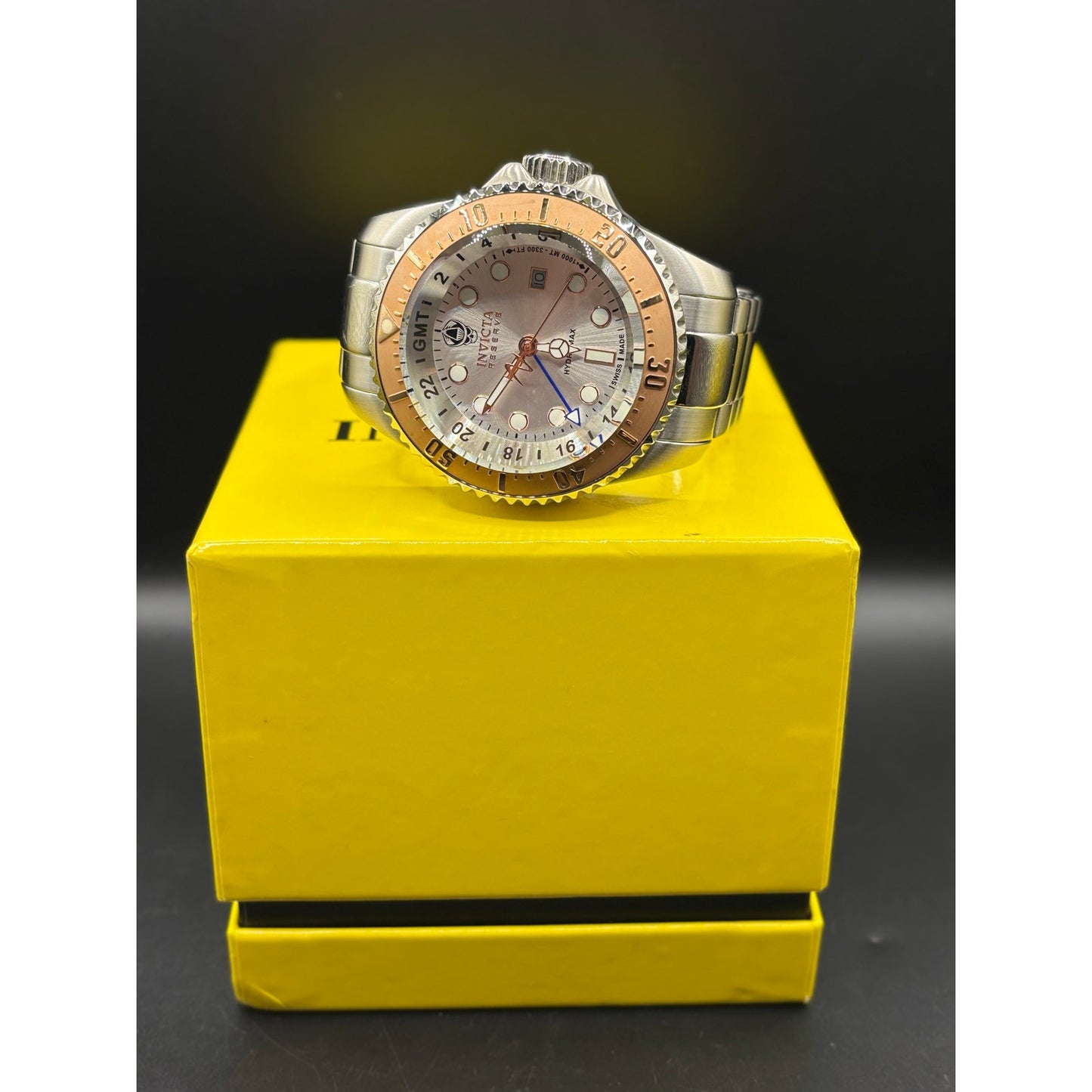 Invicta Reserve Hydromax GMT 16964 Swiss Made 52mm Diver Men's Watch