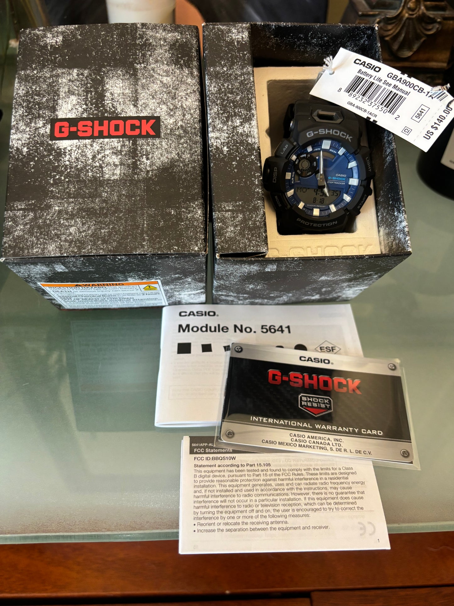 Casio G-SHOCK GBA-900CB-1A (Black/Blue)