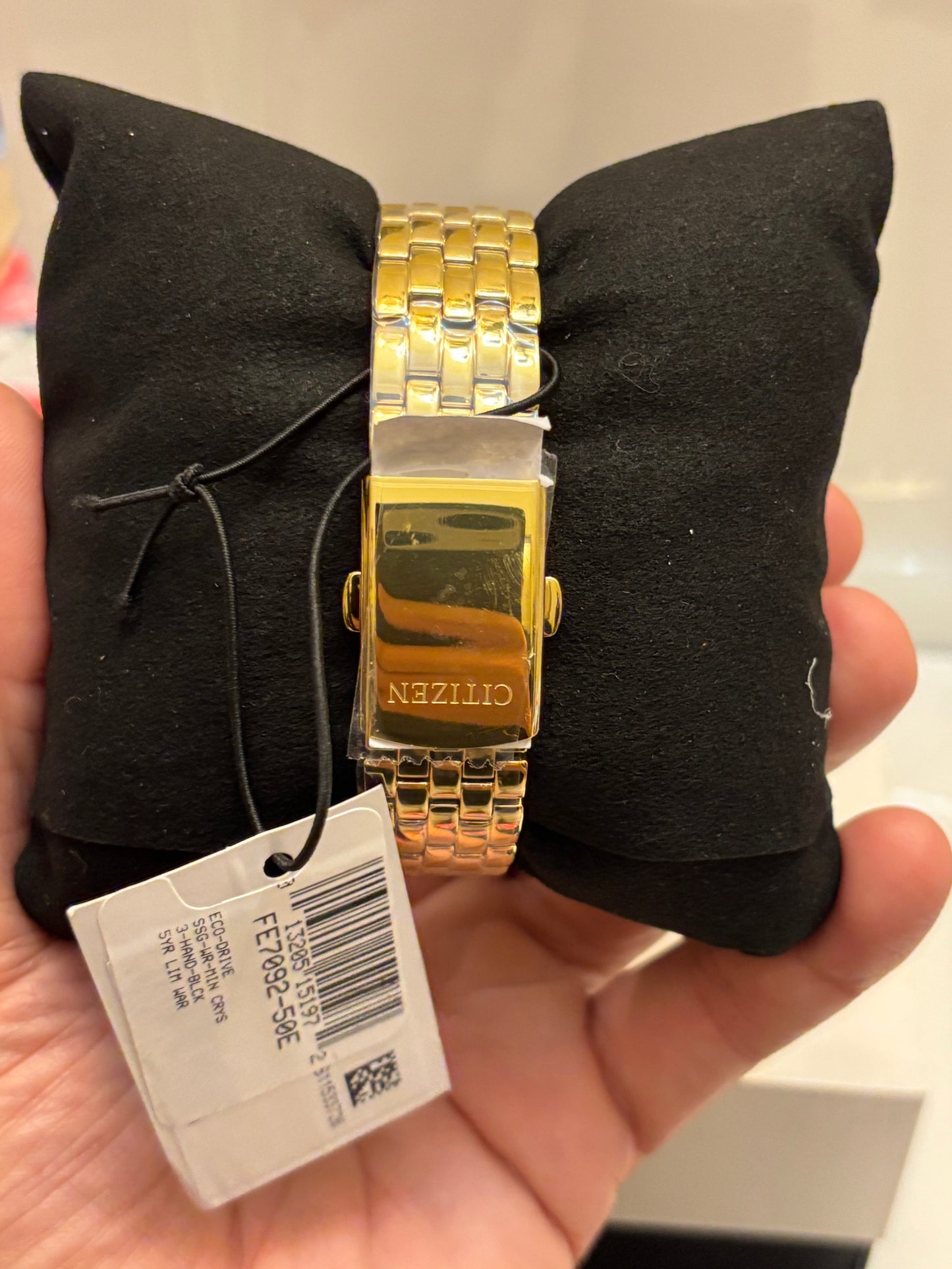 Citizen Eco-Drive FE7092-50E Women’s Dress Classic Gold-Tone Stainless Steel Watch