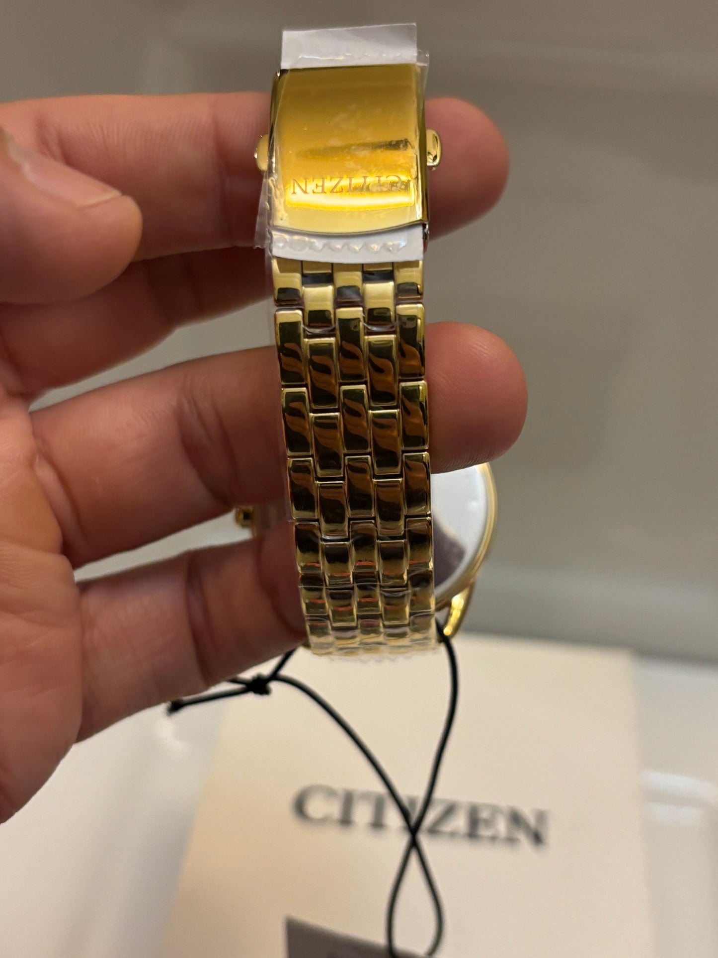 Citizen Eco-Drive FE7092-50E Women’s Dress Classic Gold-Tone Stainless Steel Watch