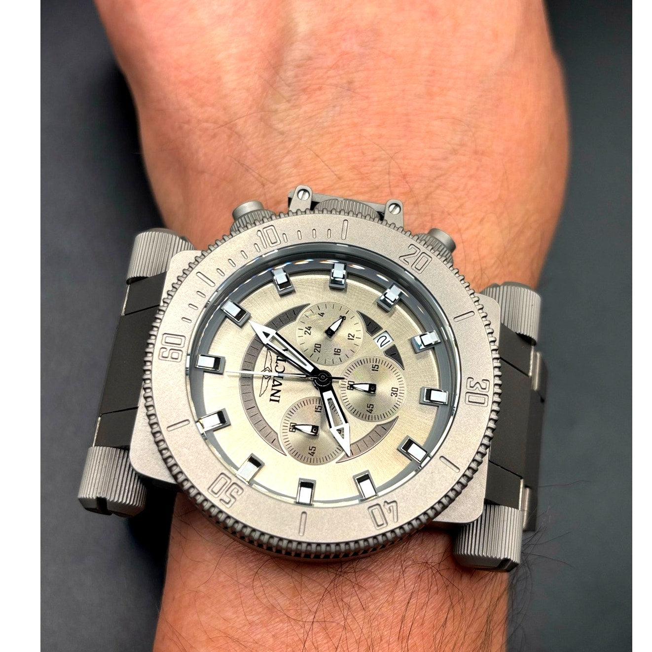 Invicta 46533 Coalition Forces Dominion Titanium Chrono 51mm Men's Watch NIBWT