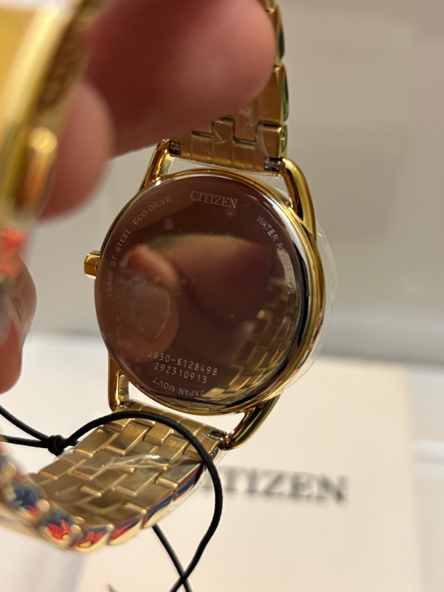 Citizen Eco-Drive FE7092-50E Women’s Dress Classic Gold-Tone Stainless Steel Watch