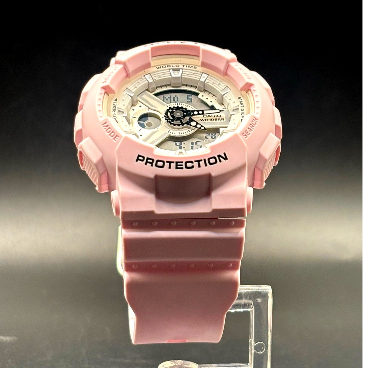 Casio Baby-G BA-110BE-4A Beach Color Pink Analog Digital Women’s Watch 100M