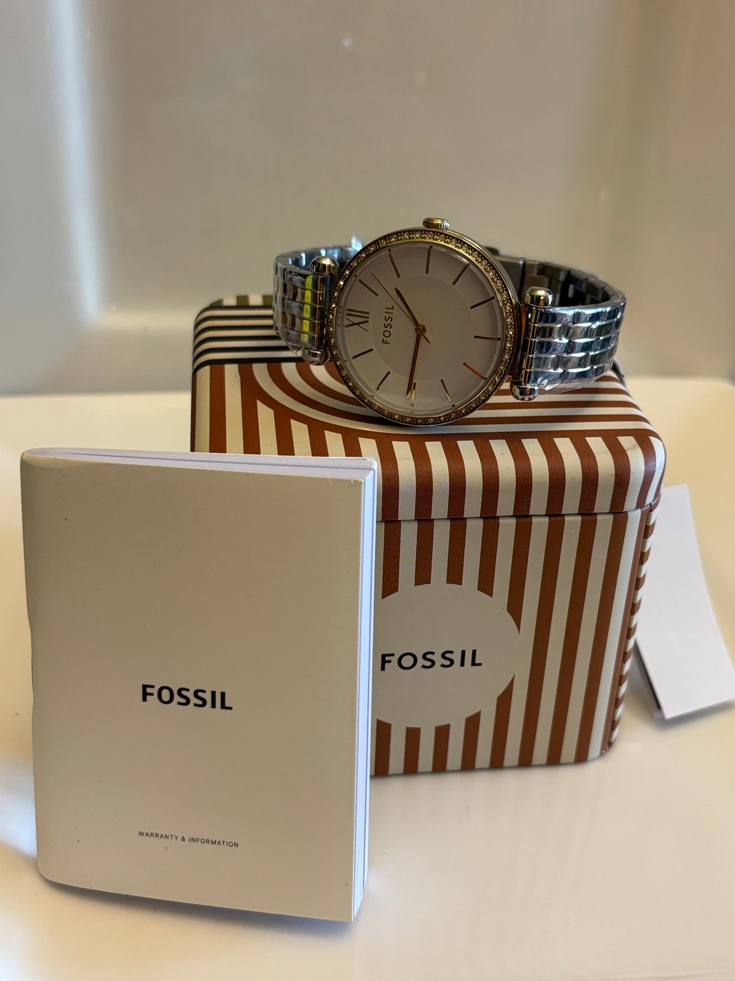 Fossil Tillie BQ3902 Two-Tone 36 mm Women’s Watch – New