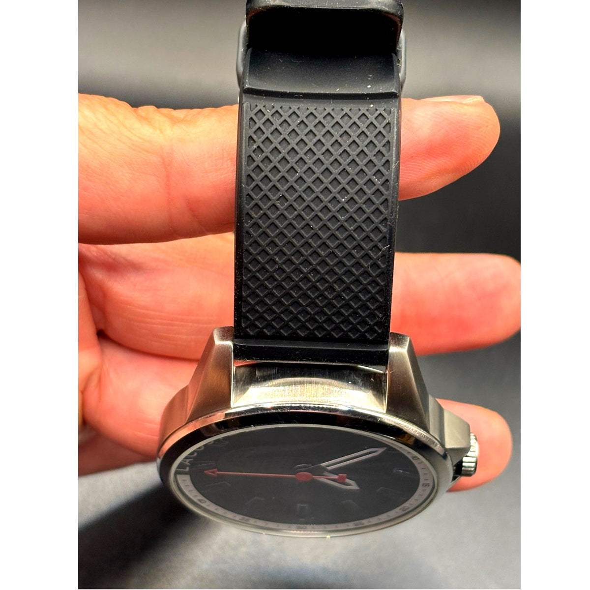 Lacoste Capbreton 2010840 Black Dial Quartz Men’s Watch 50M Unisex