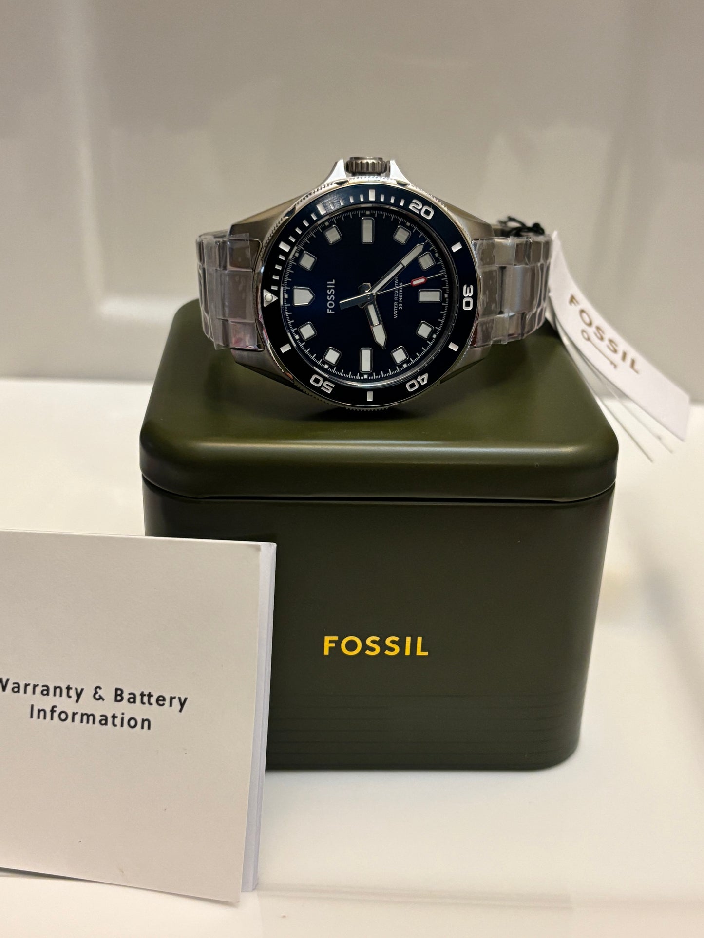 Fossil Dalton BQ2881 Men’s Quartz Stainless Steel Watch –• Free Shipping