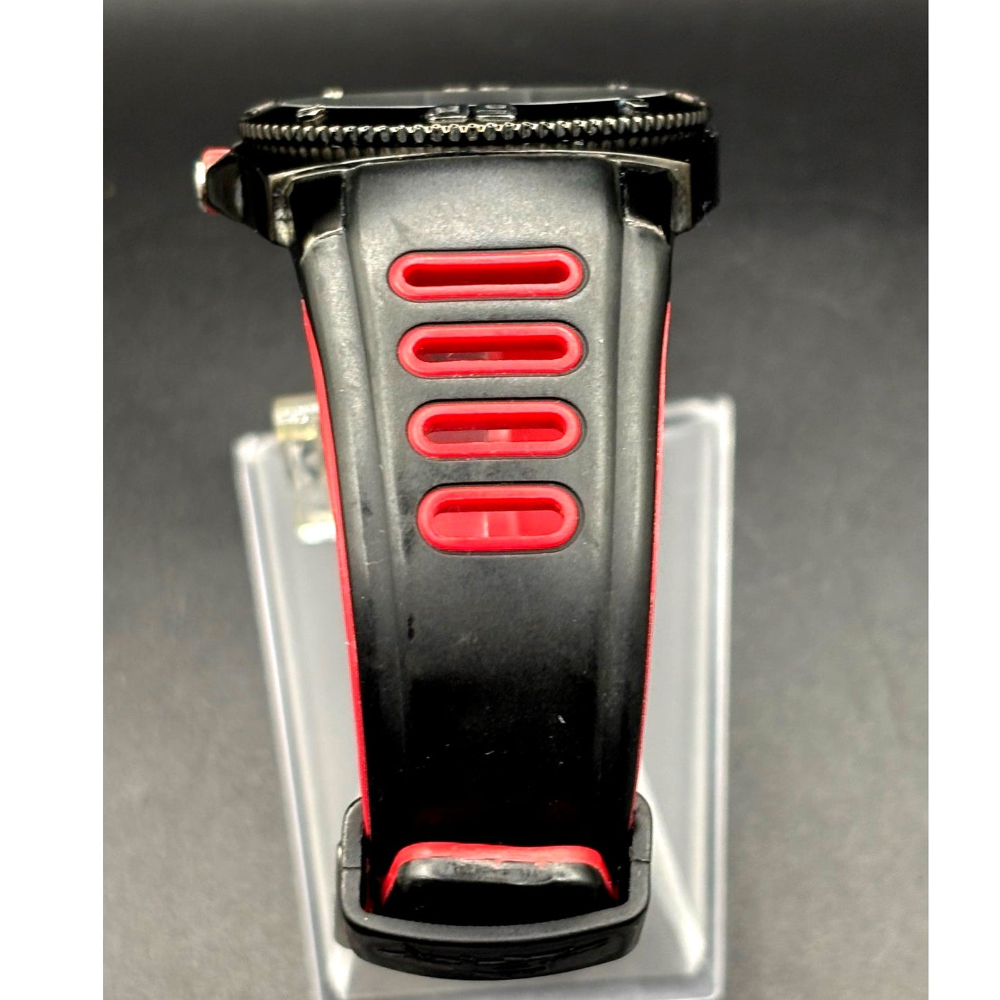 Tommy Bahama Relax TBRLX1033-A126 Reef Diver Black Red Silicone Men’s Watch