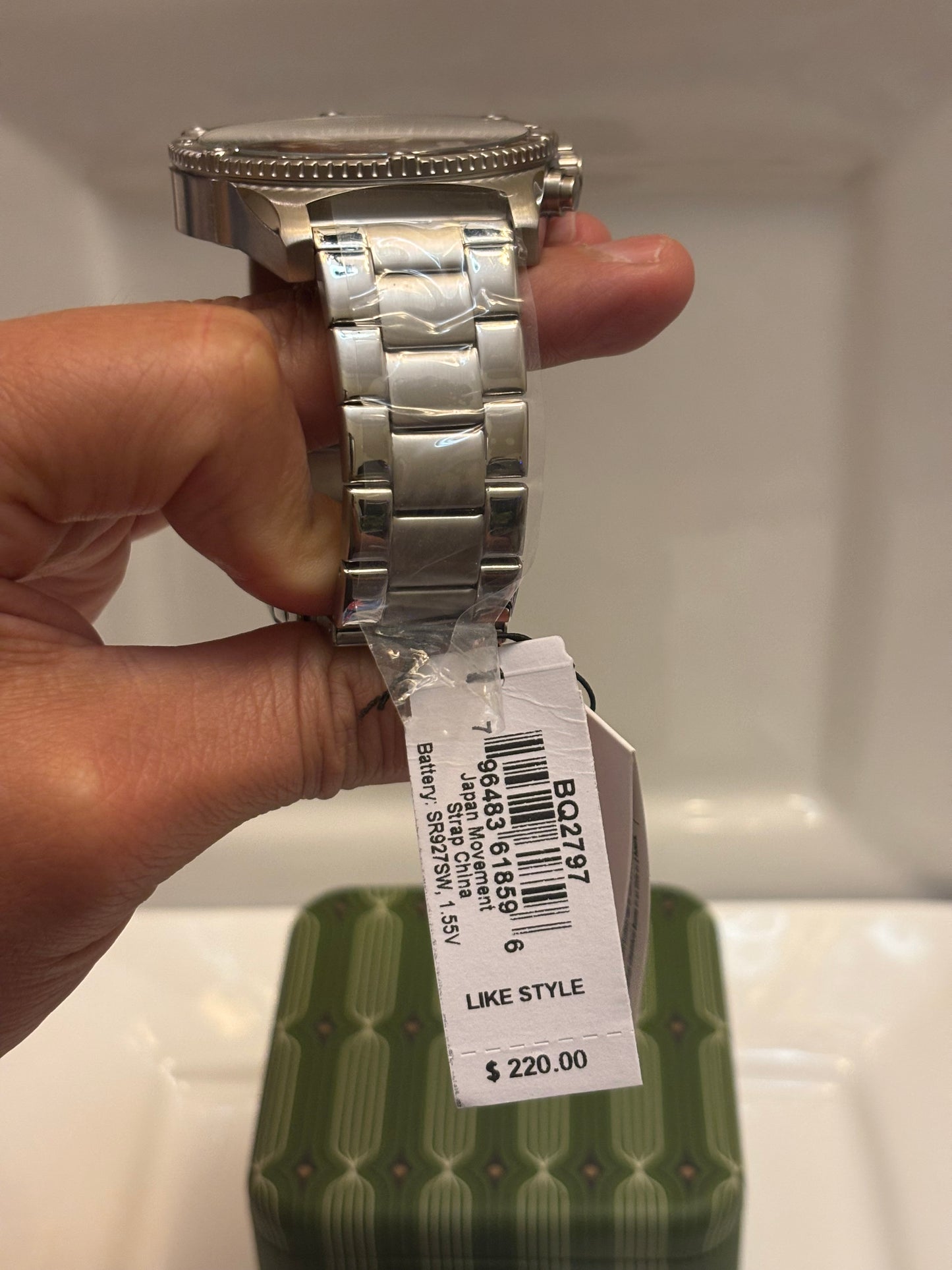 Fossil Brox BQ2797 Men’s Multifunction Watch • 50mm Black Dial • Stainless Steel • Free Shipping