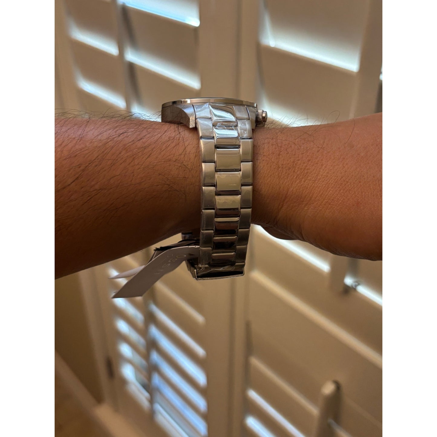 Fossil Men’s Watch Autocross BQ2878 – Green Sunray Dial, Stainless Bracelet, 42 mm