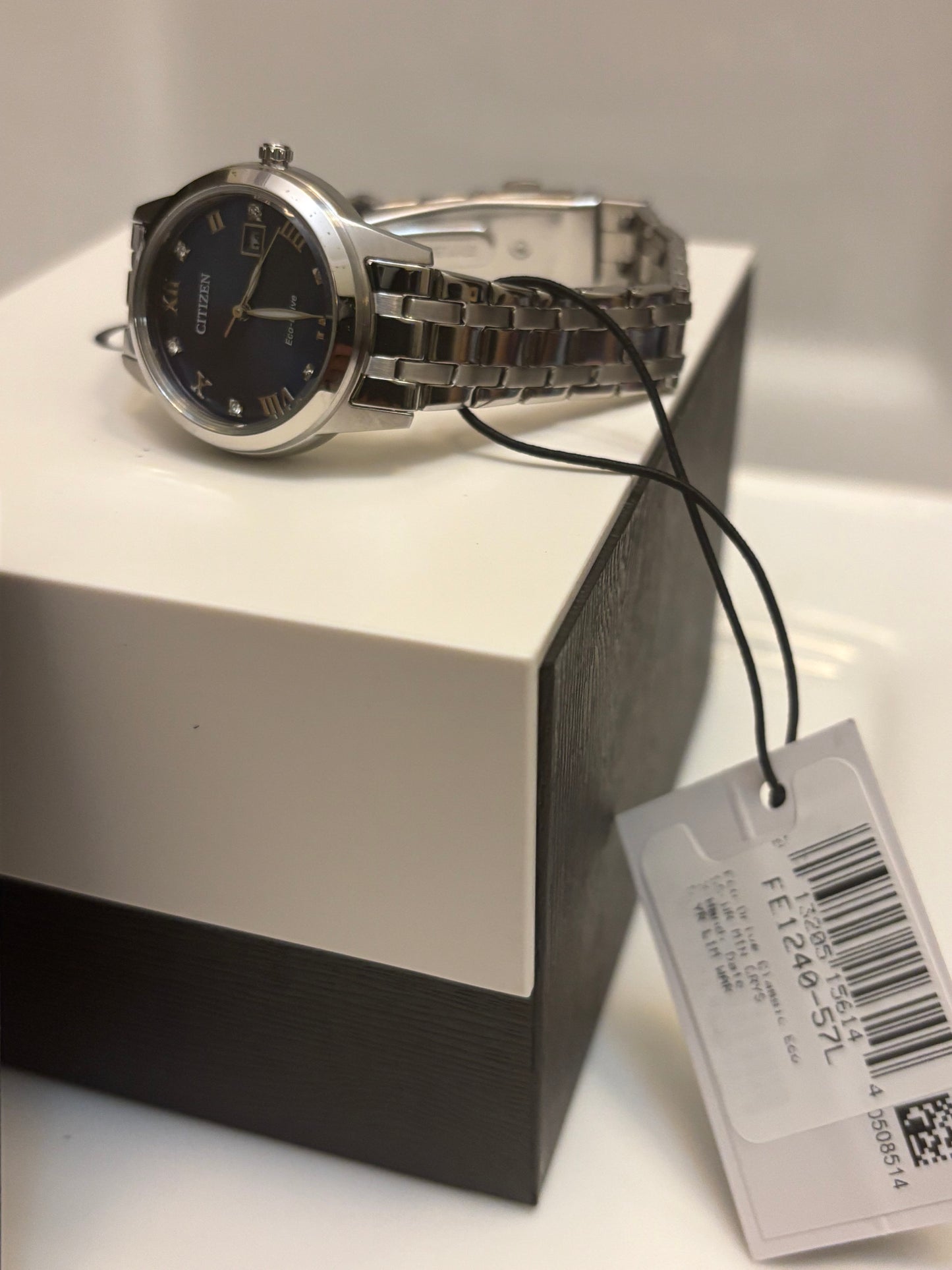Citizen Eco-Drive FE1240-57L Women’s Classic Blue Dial Stainless Steel Watch