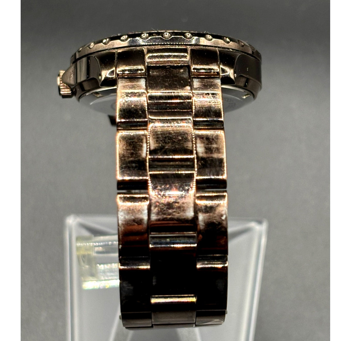Michael Kors Madison Glitz MK5640 Espresso Brown Crystal Women’s Watch