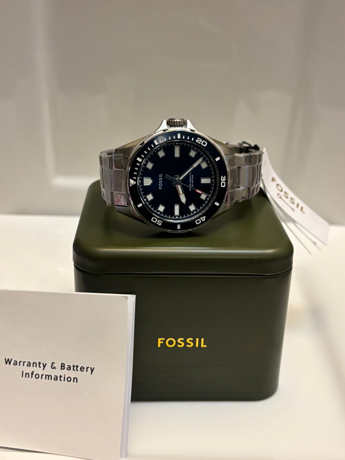 Fossil Dalton BQ2881 Men’s Quartz Stainless Steel Watch –• Free Shipping