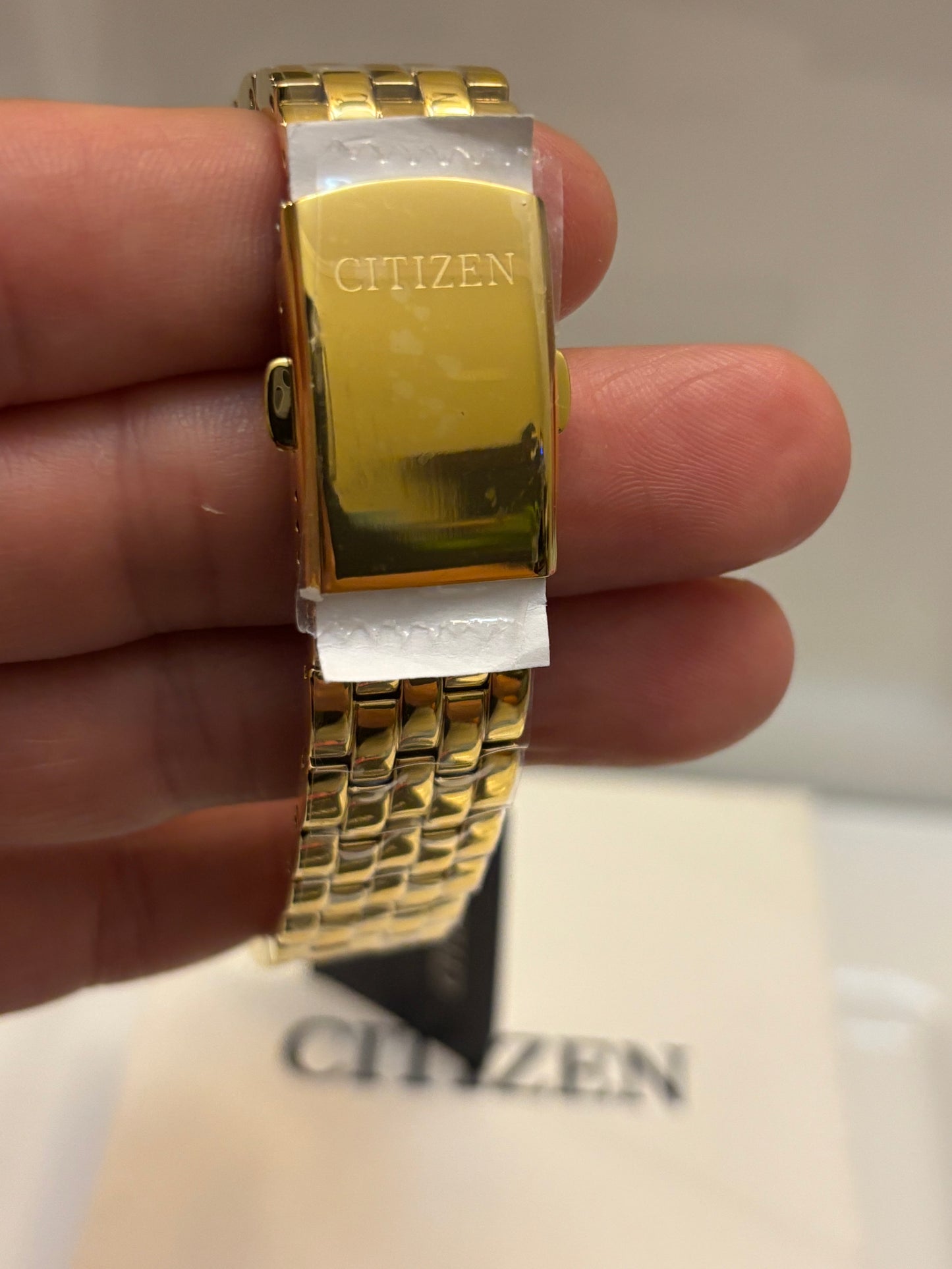Citizen Eco-Drive FE7092-50E Women’s Dress Classic Gold-Tone Stainless Steel Watch