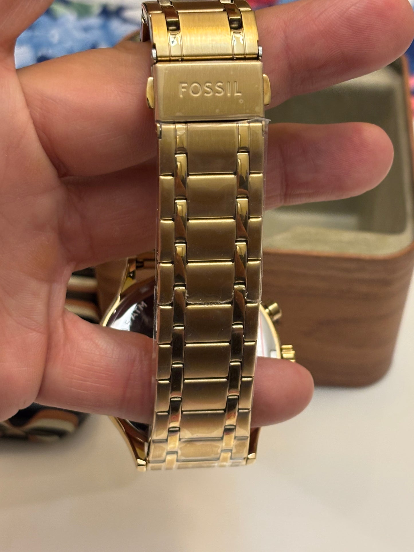 Fossil Fenmore Multifunction Gold-Tone Stainless Steel Men’s Watch BQM2809