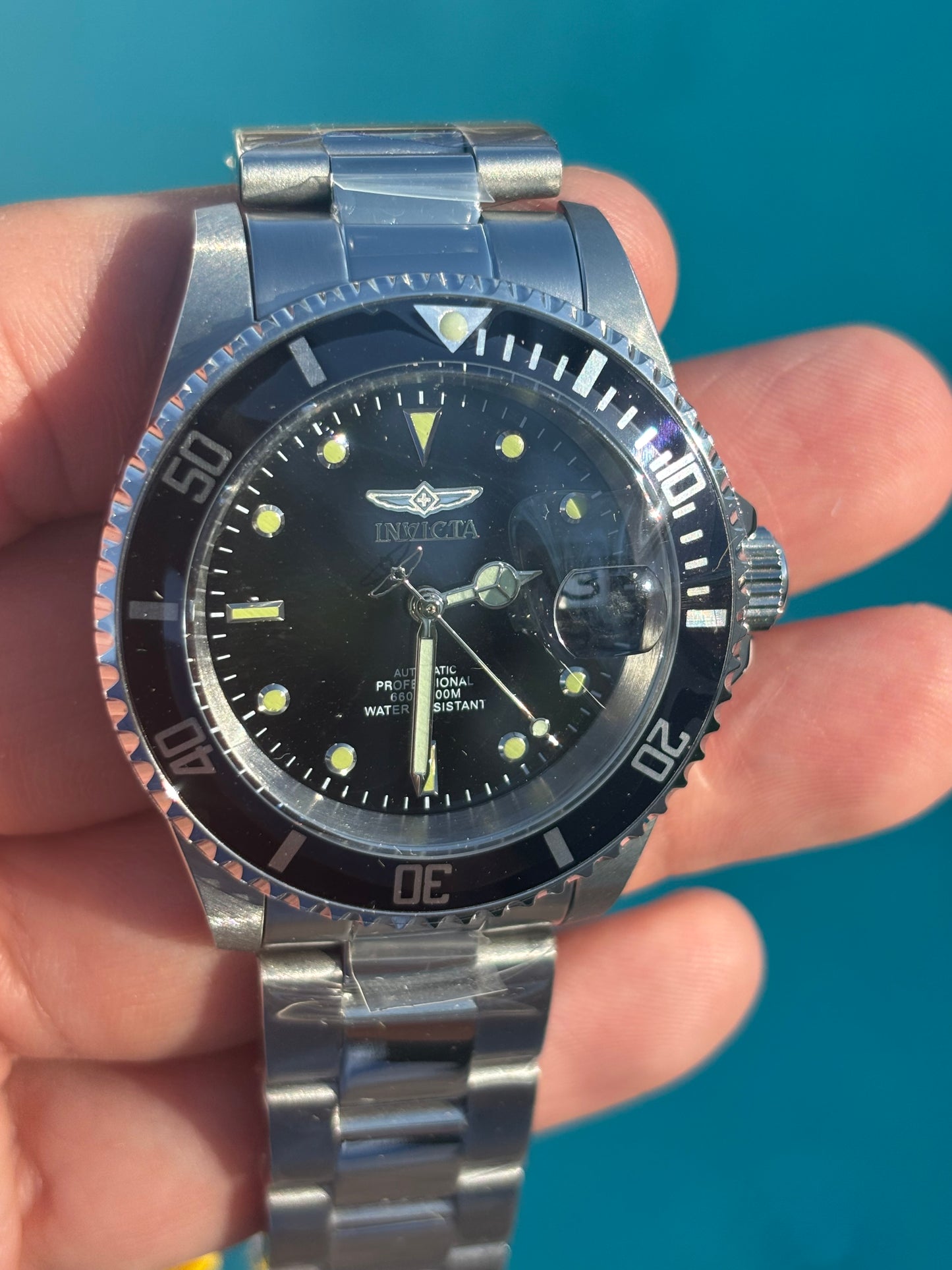 Invicta Pro Diver 8926OB Automatic Men’s Watch – 200m, Stainless Steel, Exhibition Back