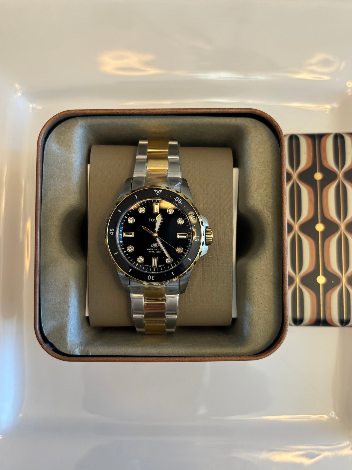 Fossil Blue Dive ES5349 Women’s Stainless Steel Watch – Authentic, Free Shipping