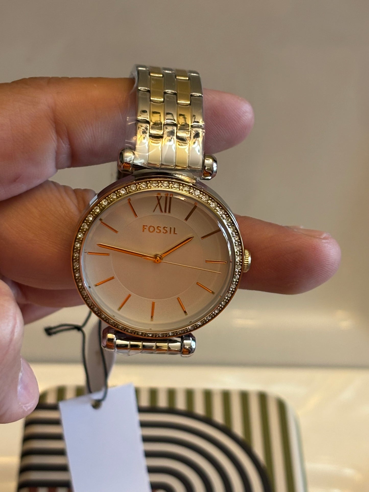 Fossil Tillie BQ3902 Two-Tone 36 mm Women’s Watch – New