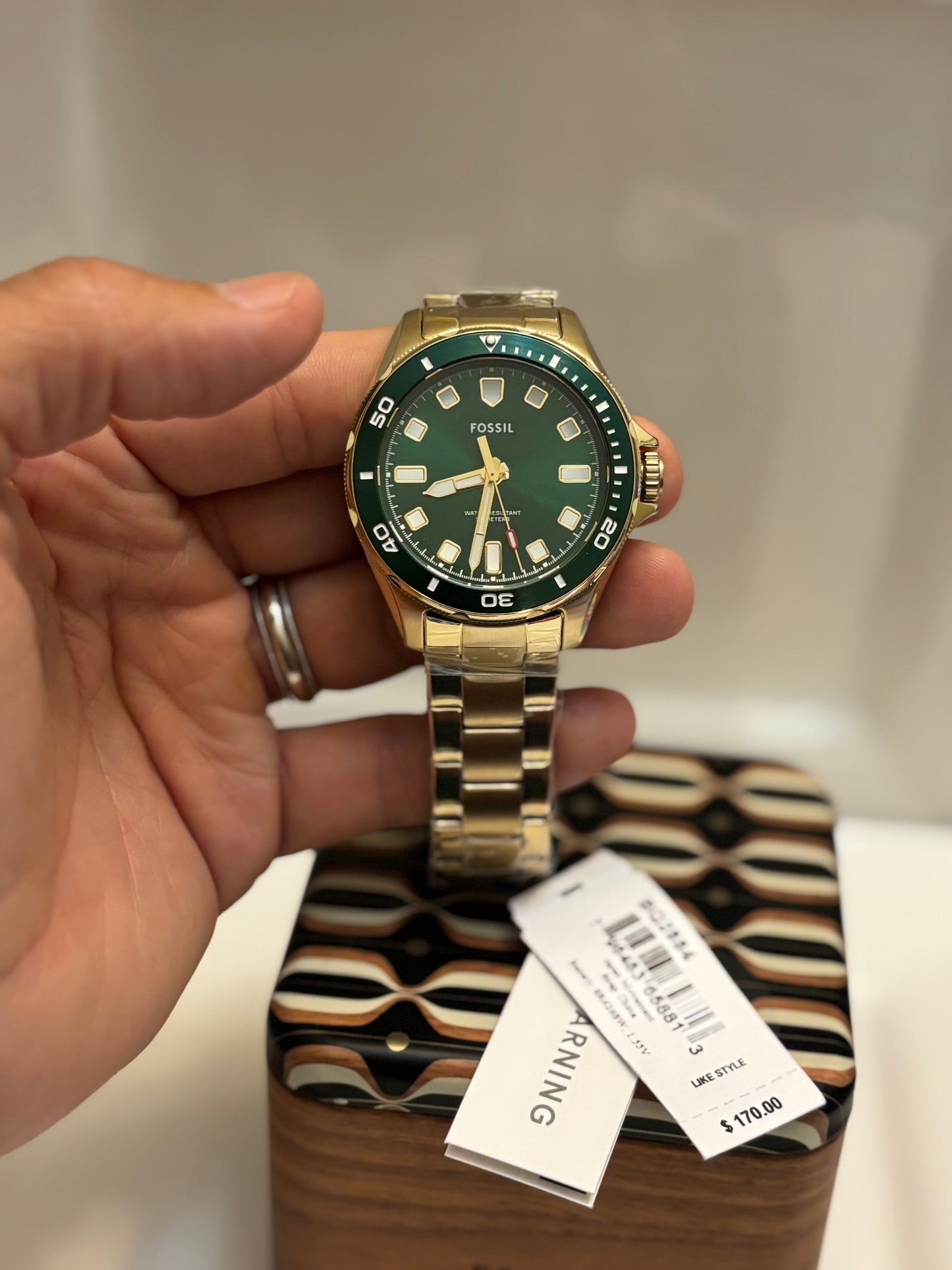 Fossil Dalton BQ2884 Men’s Quartz Stainless Steel Watch – Free Shipping