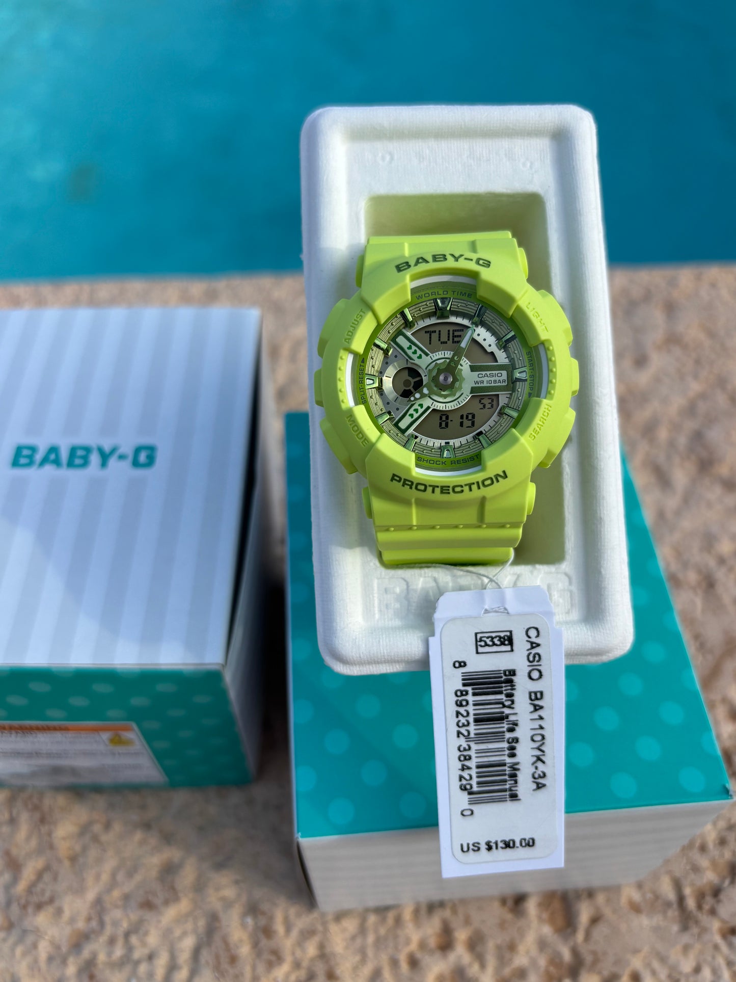 Casio BABY-G BA-110K-3A (Neon Green)