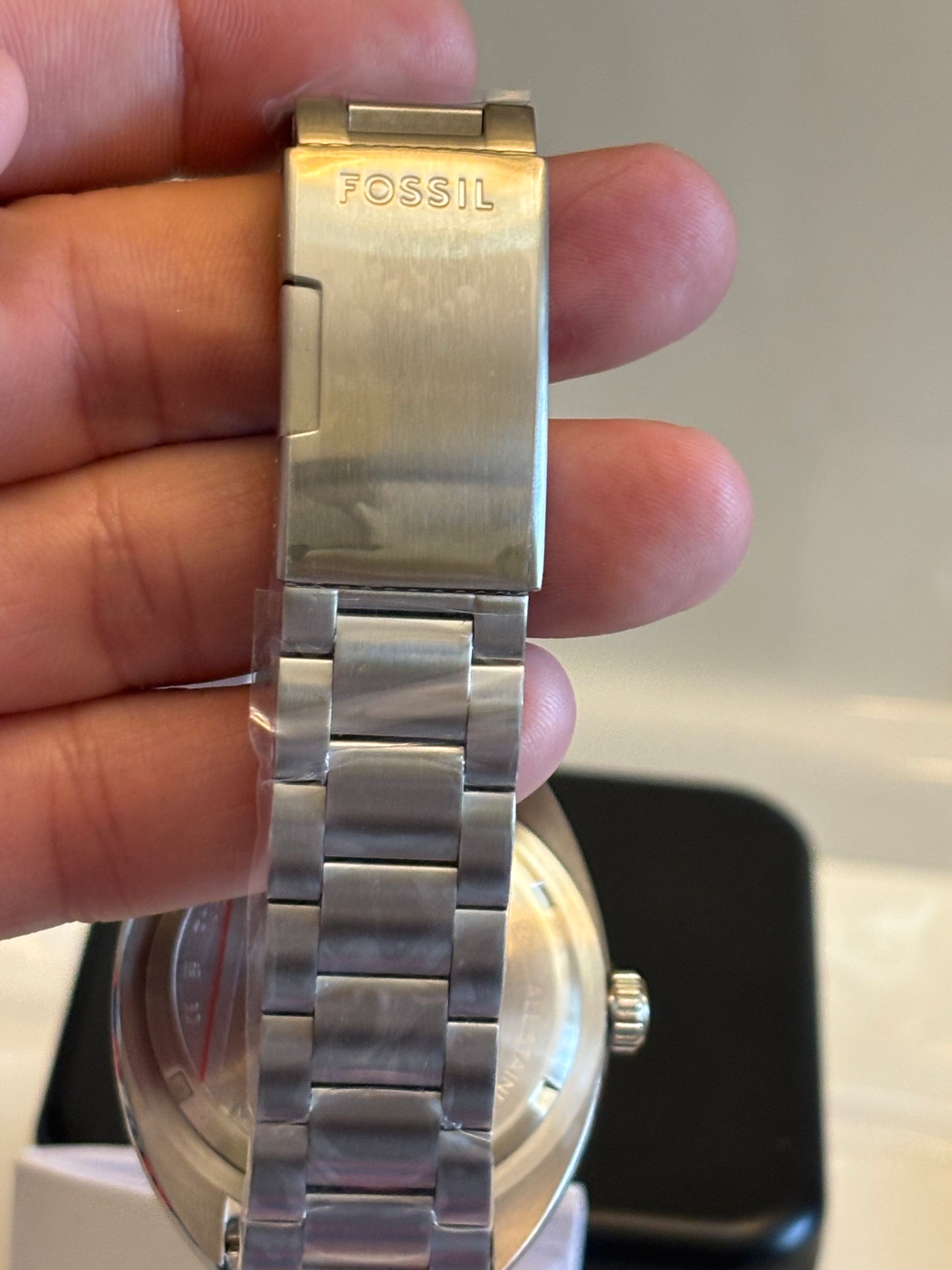 Fossil Breaker FS6064 – Blue Dial 42mm Dive-Style Watch • Free Shipping