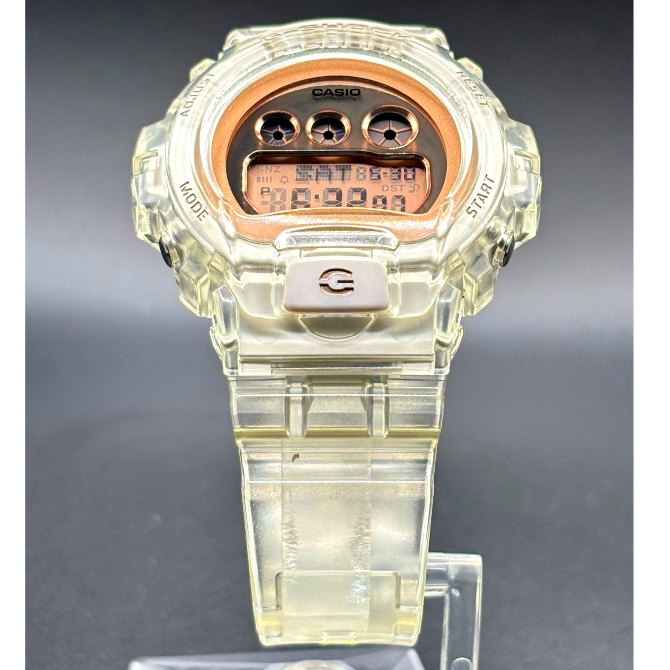 Casio G-Shock GMD-S6900SR-7 S Series Translucent Rose Gold Women’s Watch NIB