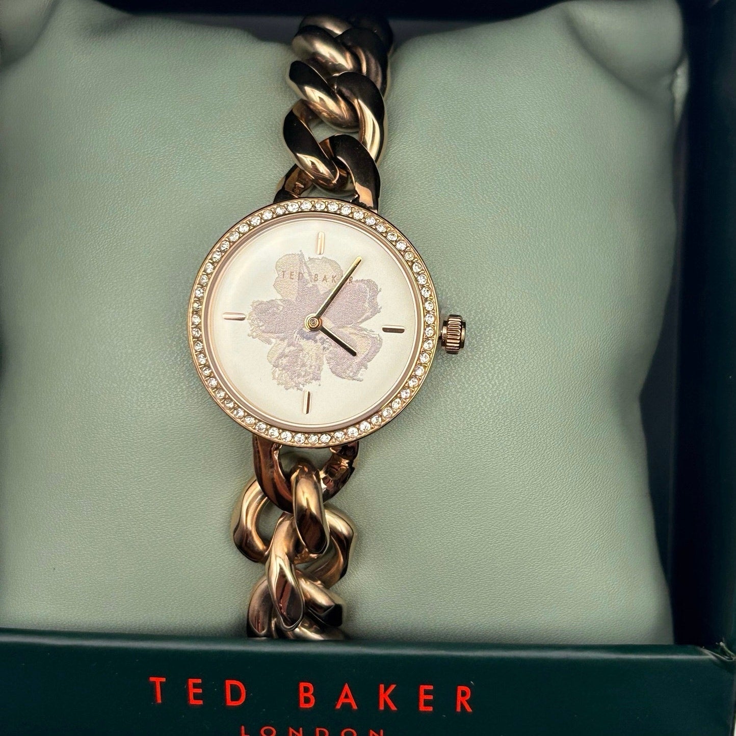 Ted Baker Maiisie BKPMSS2049I Womens 28mm Rose Gold Stainless Quartz NIBWT