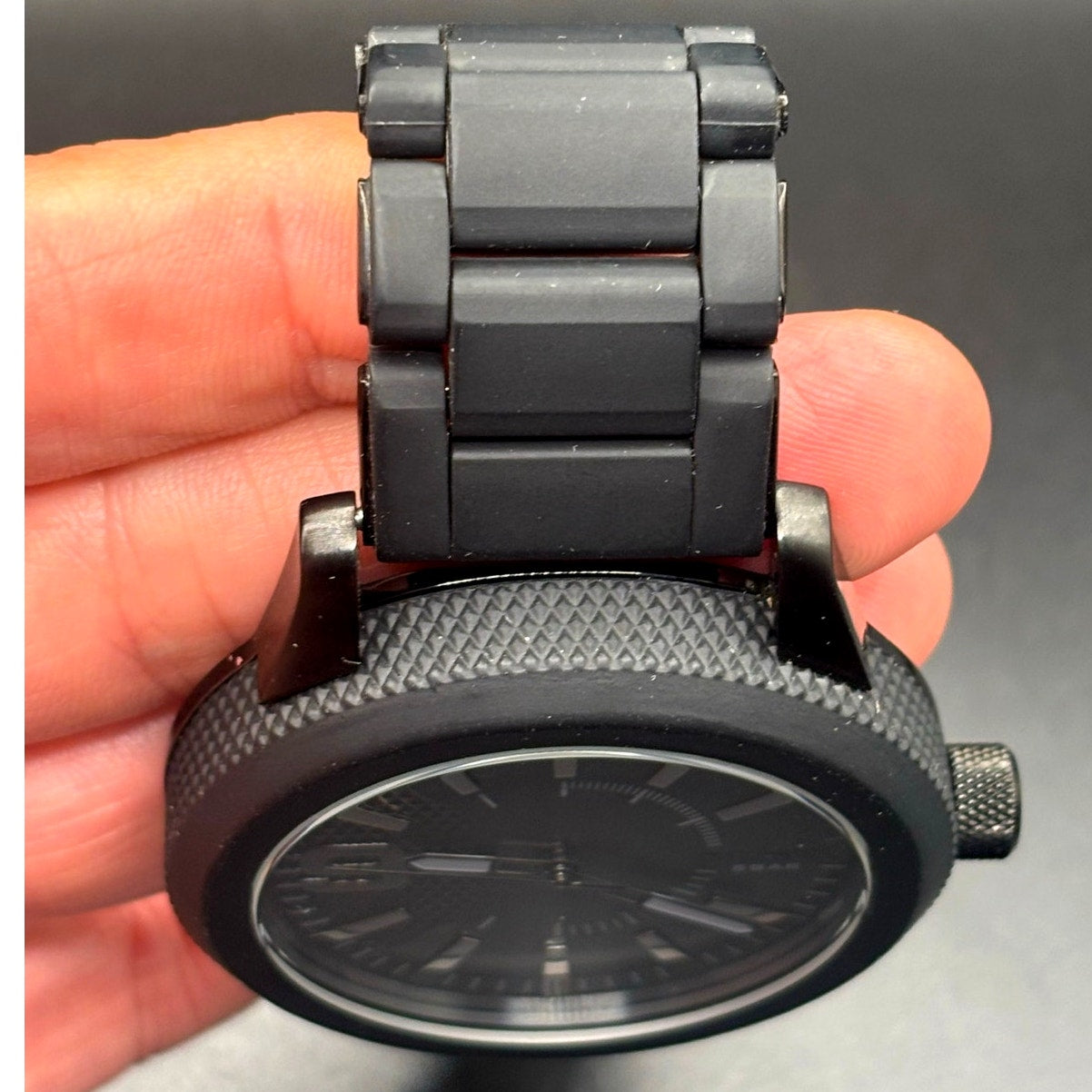 Diesel Rasp NSBB DZ1873 Men’s Black Stainless Steel 50mm Men's Watch