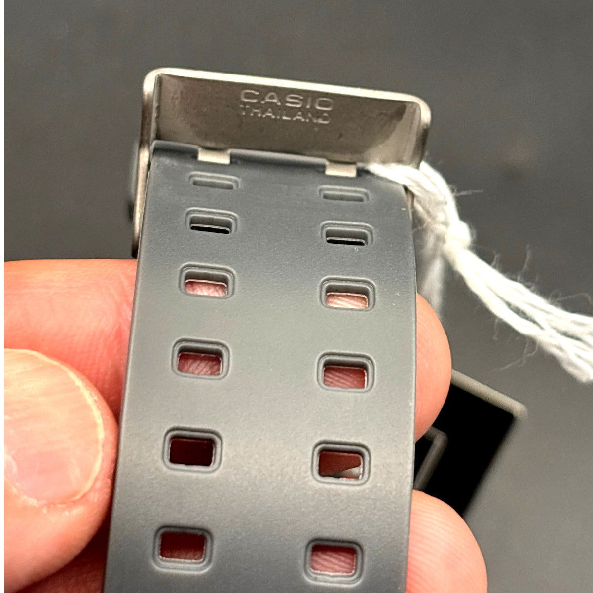 Casio Men's GA-110TS-1A4 G-Shock Analog-Digital Watch With Grey Resin Band NIBWT