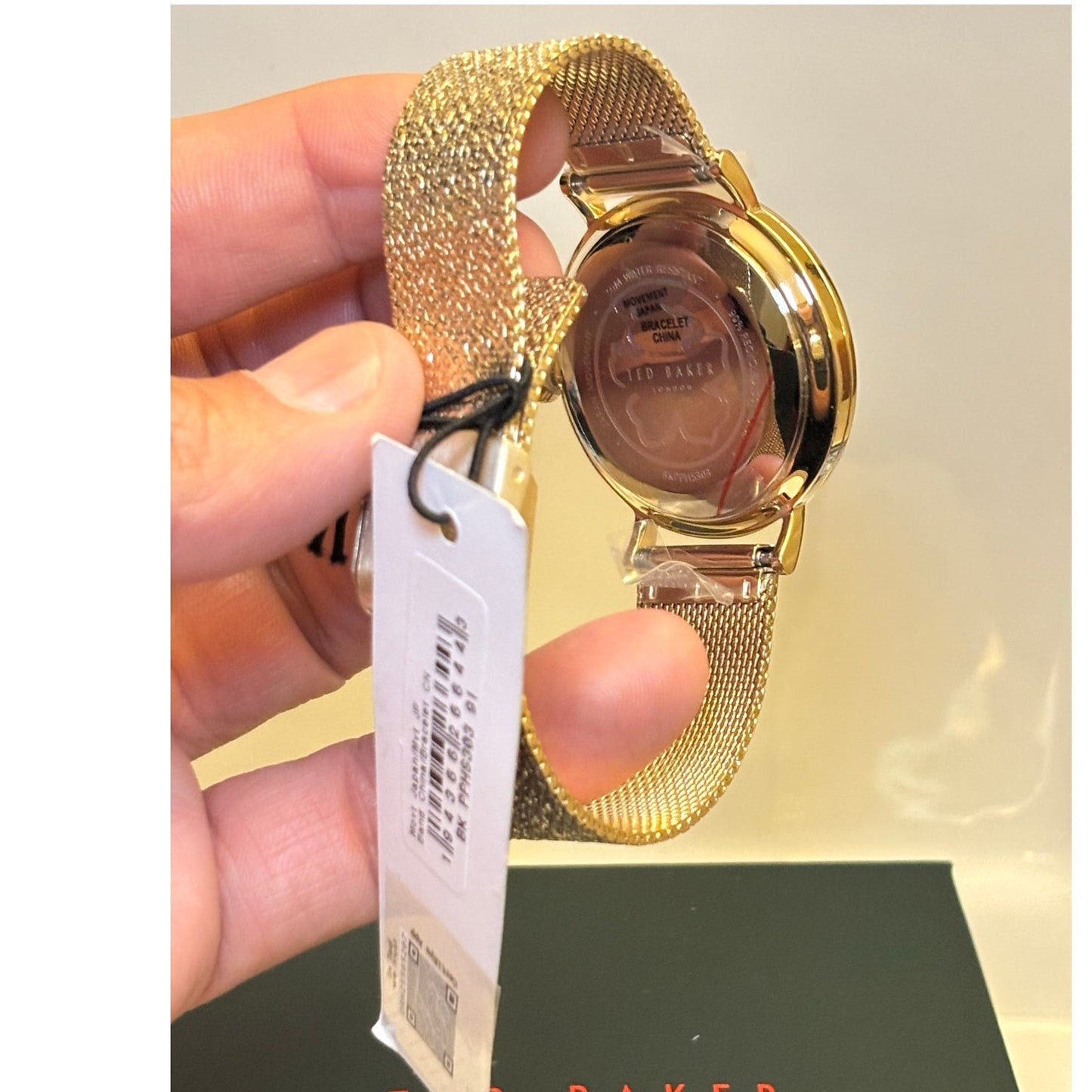 Ted Baker Phylipa BKPPHS303G – Gold-Tone Bow-Tie Dial, Stainless Steel