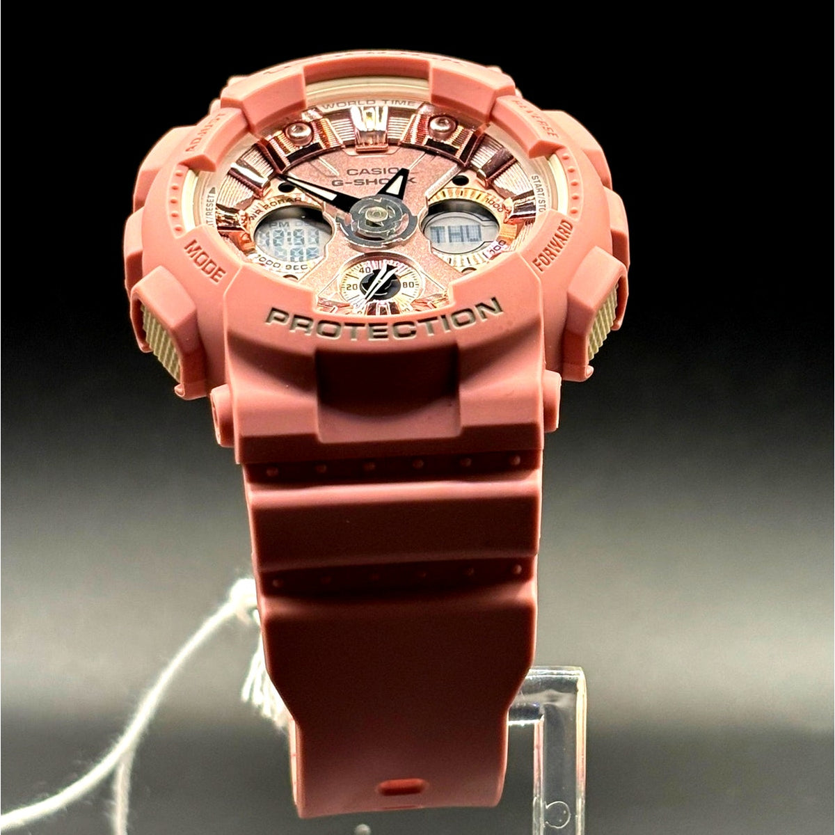 Casio G-Shock GMA-S120DP-4A S-Series Pink Rose Gold Women’s Watch NIB