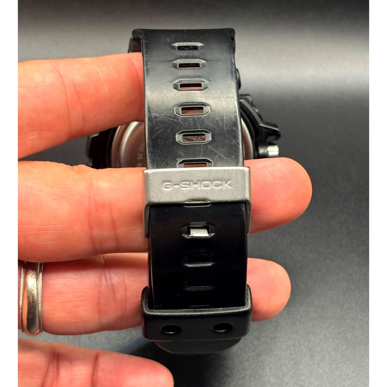 Casio G-Shock GAC-110-1A Analog Chronograph Black Silver 200M Watch