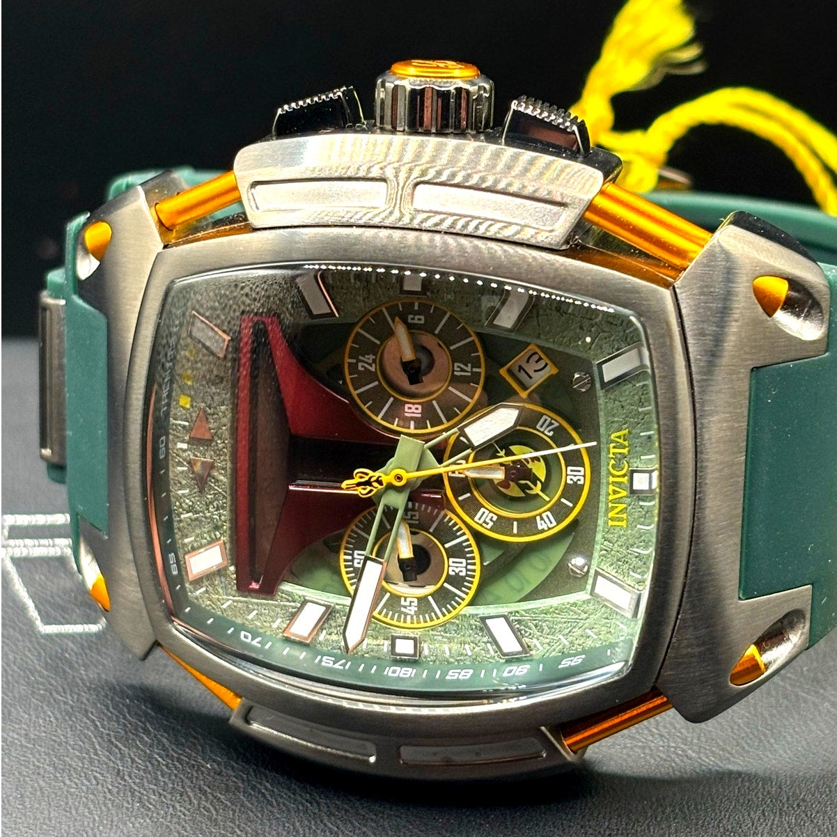 Invicta Star Wars Boba Fett Diablo 37435 LE Chronograph 53mm Watch  NIB