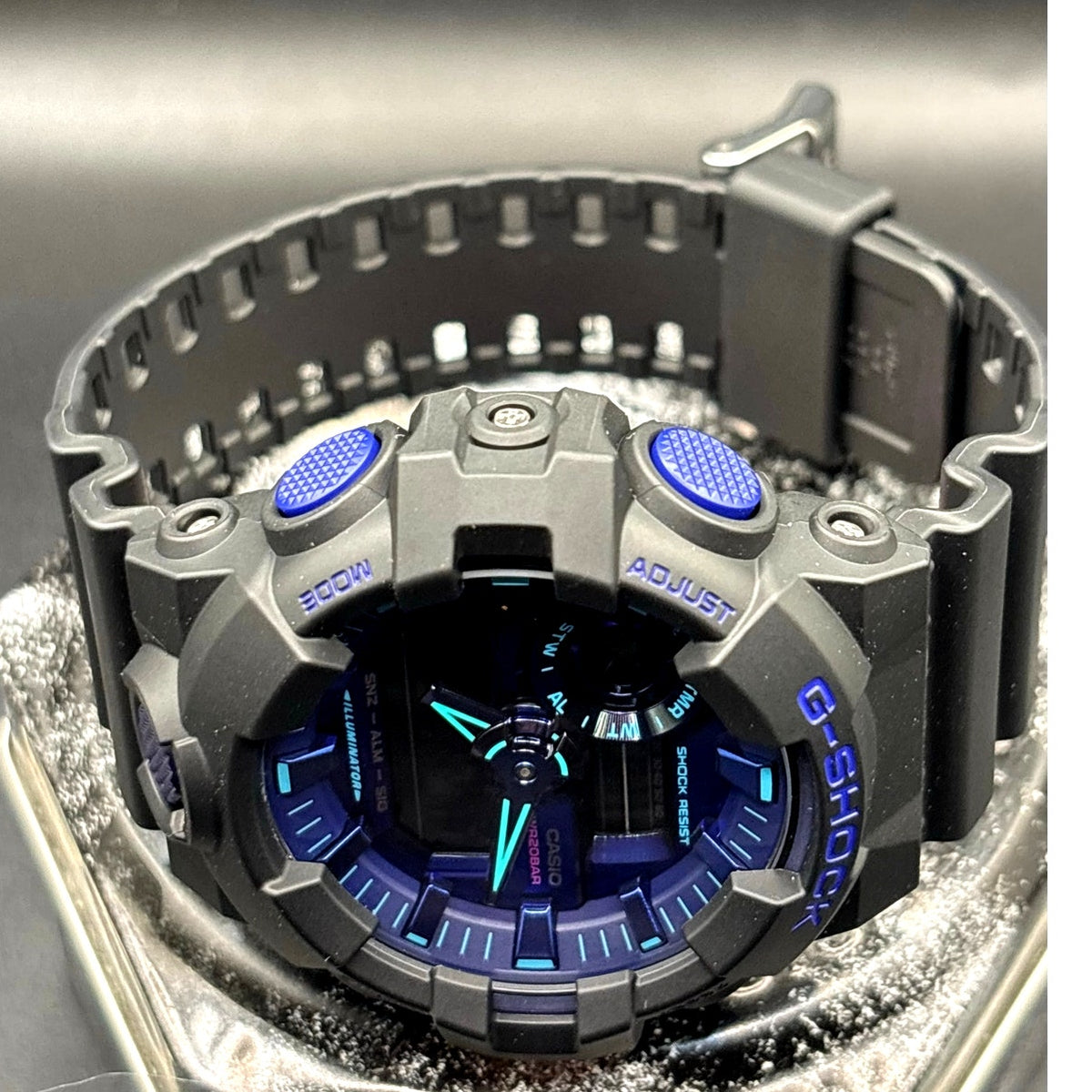 Casio G-Shock GA700VB-1A Virtual Blue Analog Digital Men’s Watch