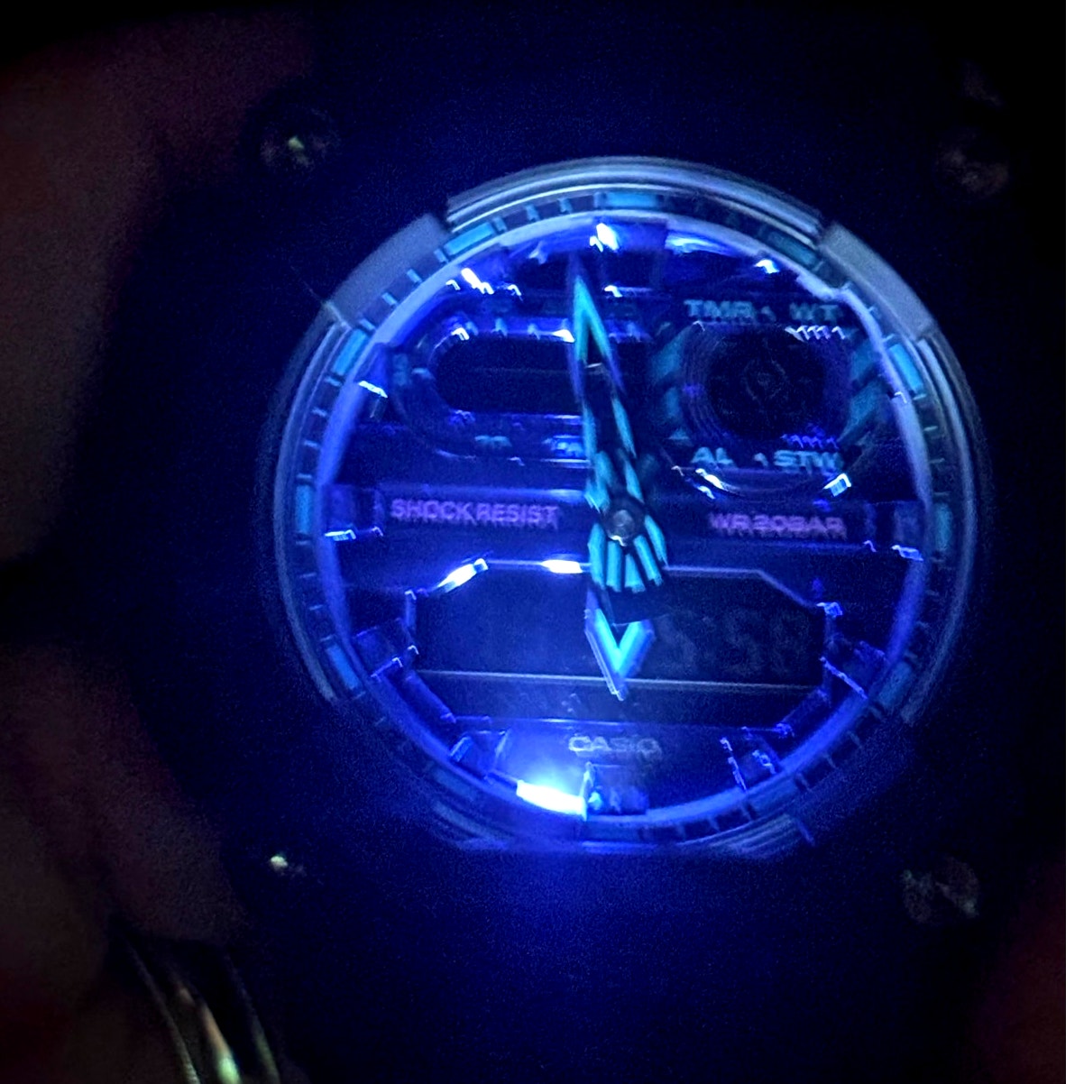 Casio G-Shock GA900VB-1A Virtual Blue Series Analog Digital Watch NIB