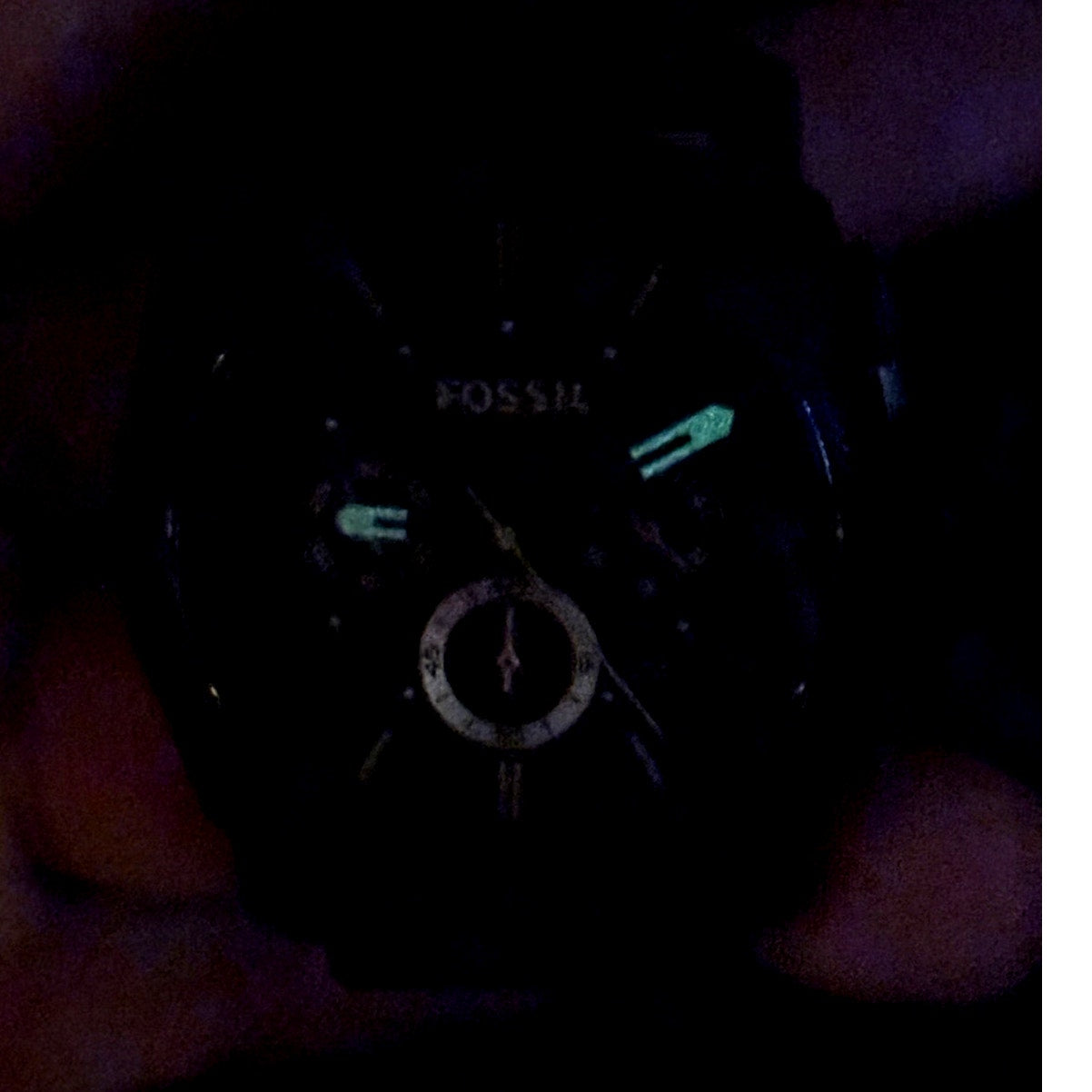 Fossil FS4656 Machine Chronograph Black Silicone Men’s Watch 42mm