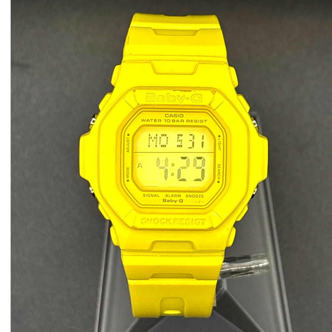 Casio Baby-G BG-5602-9 Lemon Drop Yellow Digital Women’s Watch