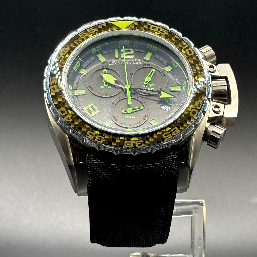 Invicta Corduba 12451 Chronograph Swiss Quartz Movement 50mm Nylon Strap Watch