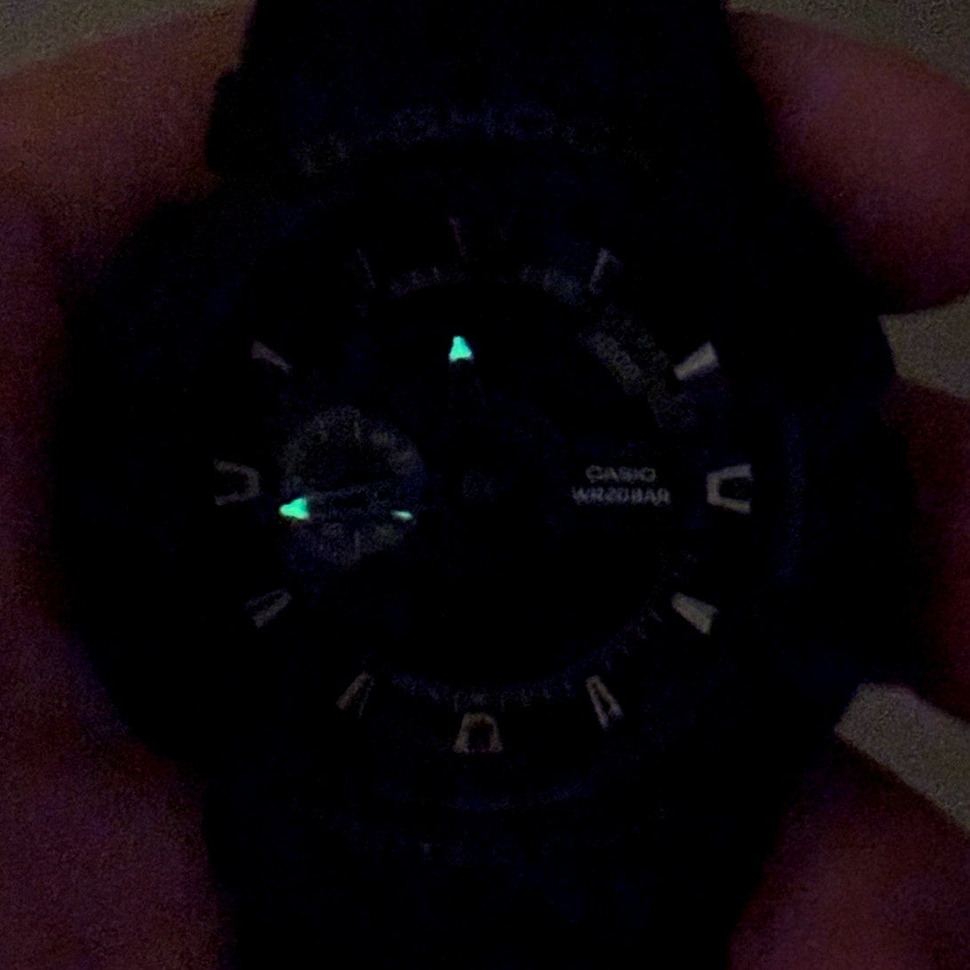 Casio G-Shock GA110-1B Black Analog Digital 200M Men’s Watch NIBWT