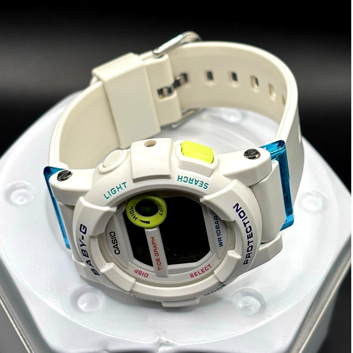Casio Baby-G G-Lide BGD-180FB-7 White Tide Graph Digital Watch 100M