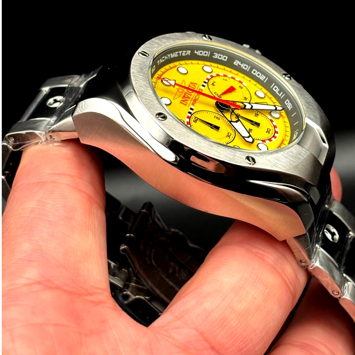 Invicta 47748 Racing RedLine Chrono + F2 Display Car Set Collector’s Edition NIB