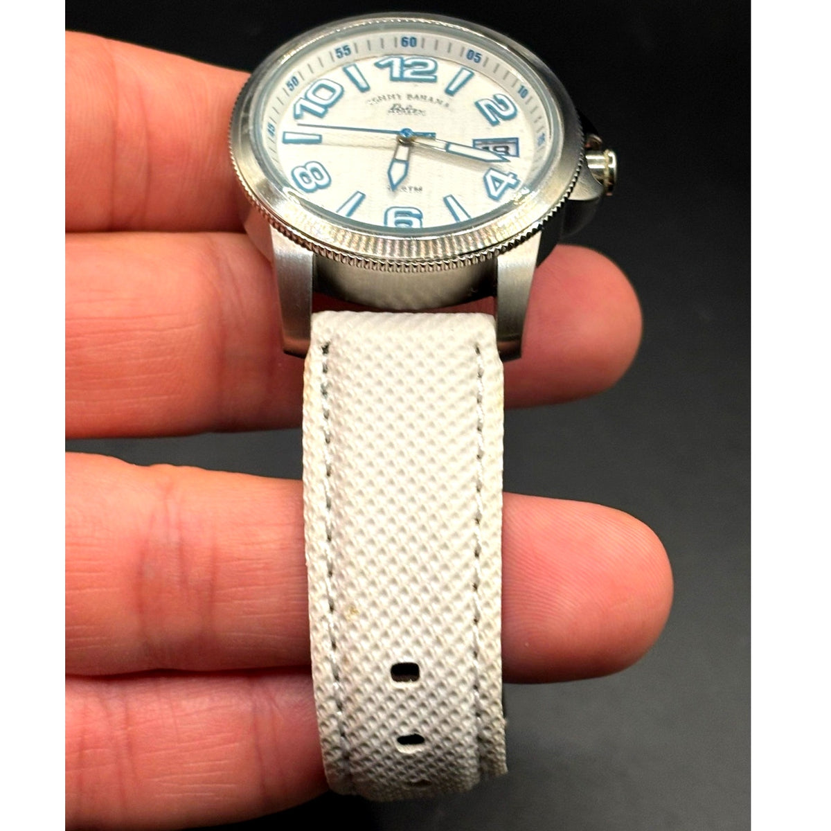 Tommy Bahama Relax RLX2017 Women’s 36mm White Blue Quartz Watch Full Set
