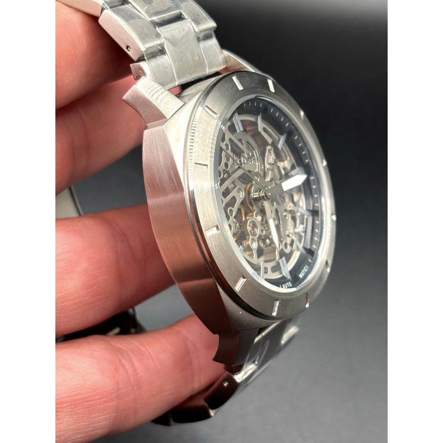 Fossil Privateer Sport BQ2425 Automatic Skeleton Men’s Watch 45mm NIB