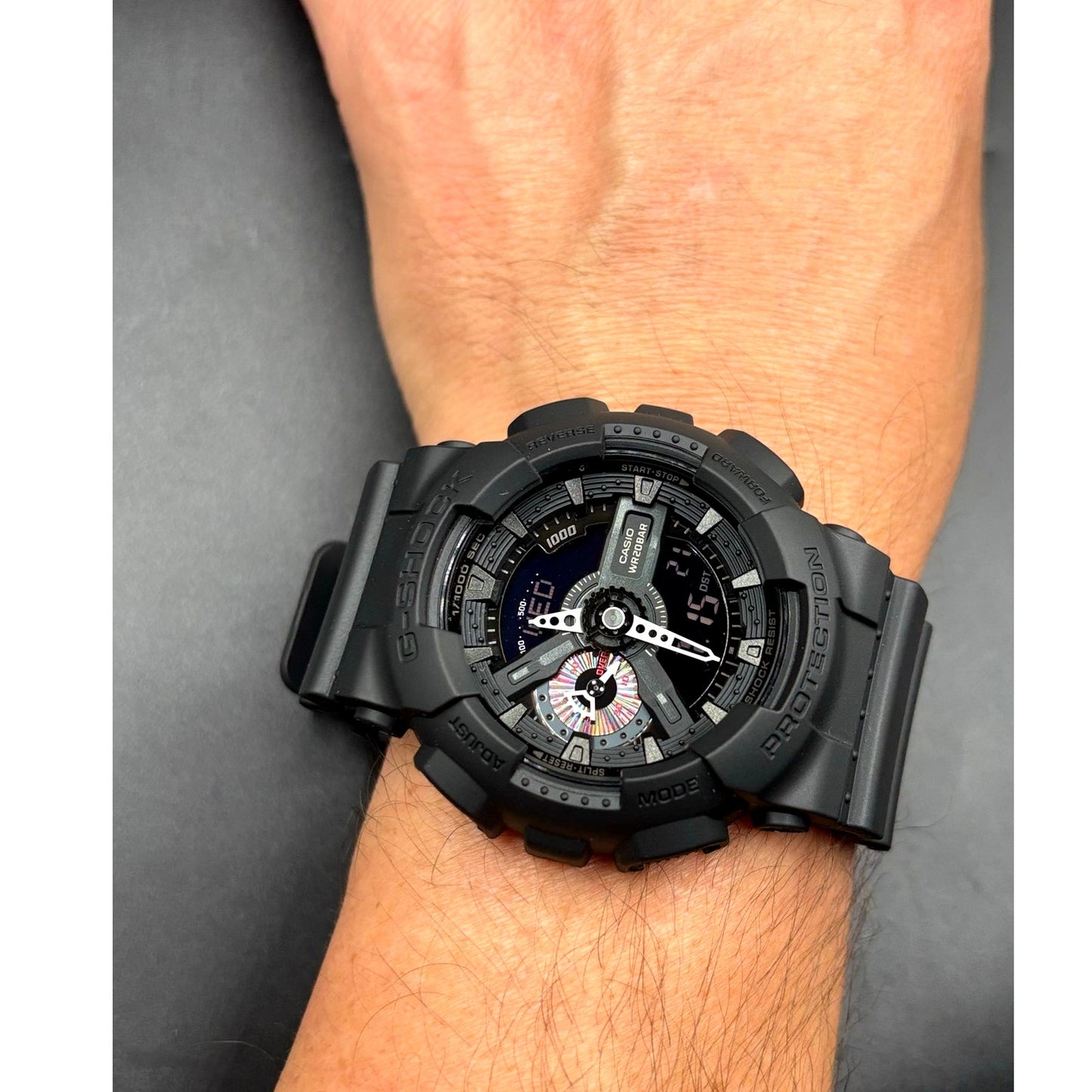 Casio G Shock GA-110MB-1A Military Black Analog Digital 200M Men's Watch NIB