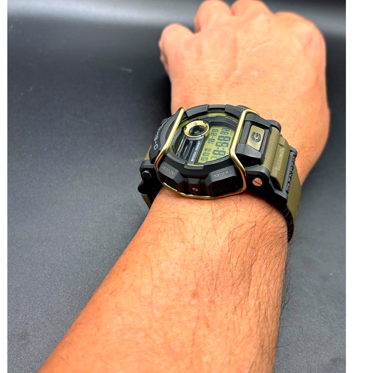 Casio G-Shock GD-400-9 Olive Green Digital World Time Men's Watch