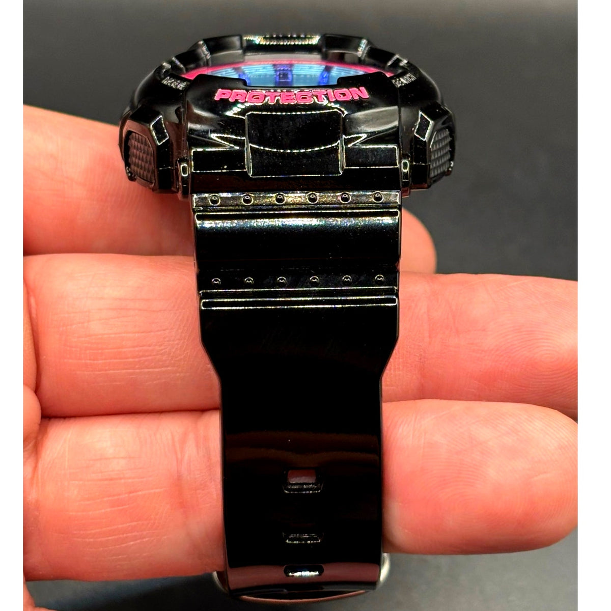 Casio Baby-G BA-112-1A Analog Digital Black Multicolor Watch 100M Discontinued