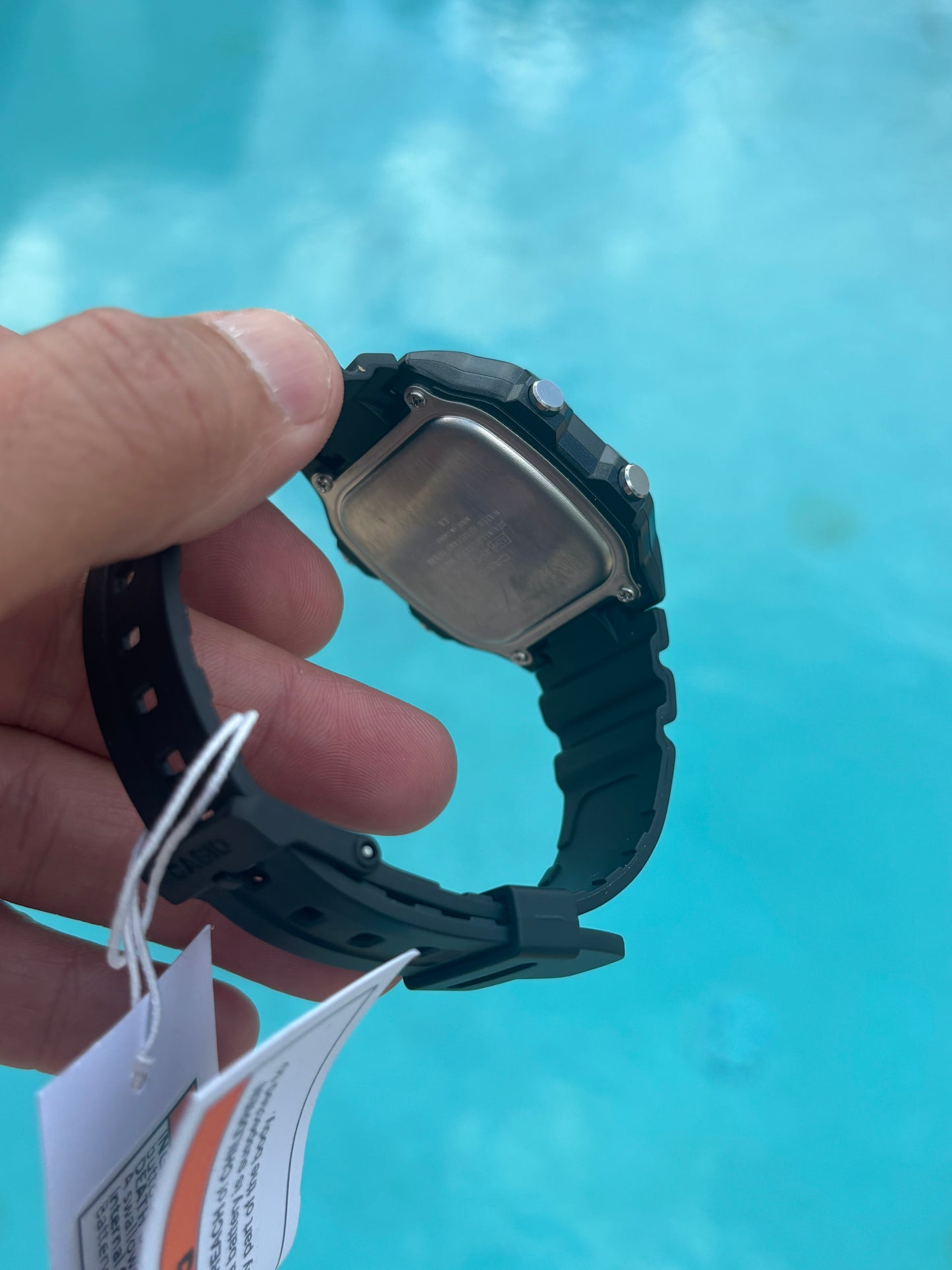 Casio AE1200 Mod Nuclear Dial Blue Filter Retro Digital Watch